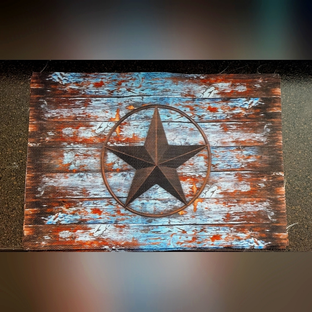 6 Rustic Placemats